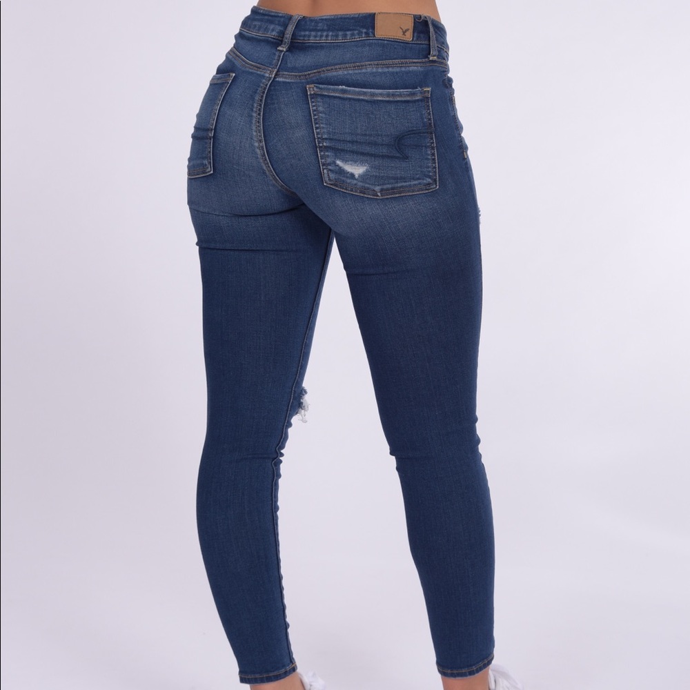 Ripped skinny jean